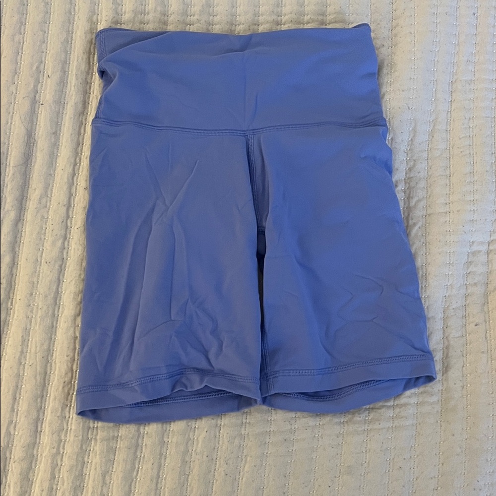 Aritzia Women's Vibrant Blue Bike Shorts